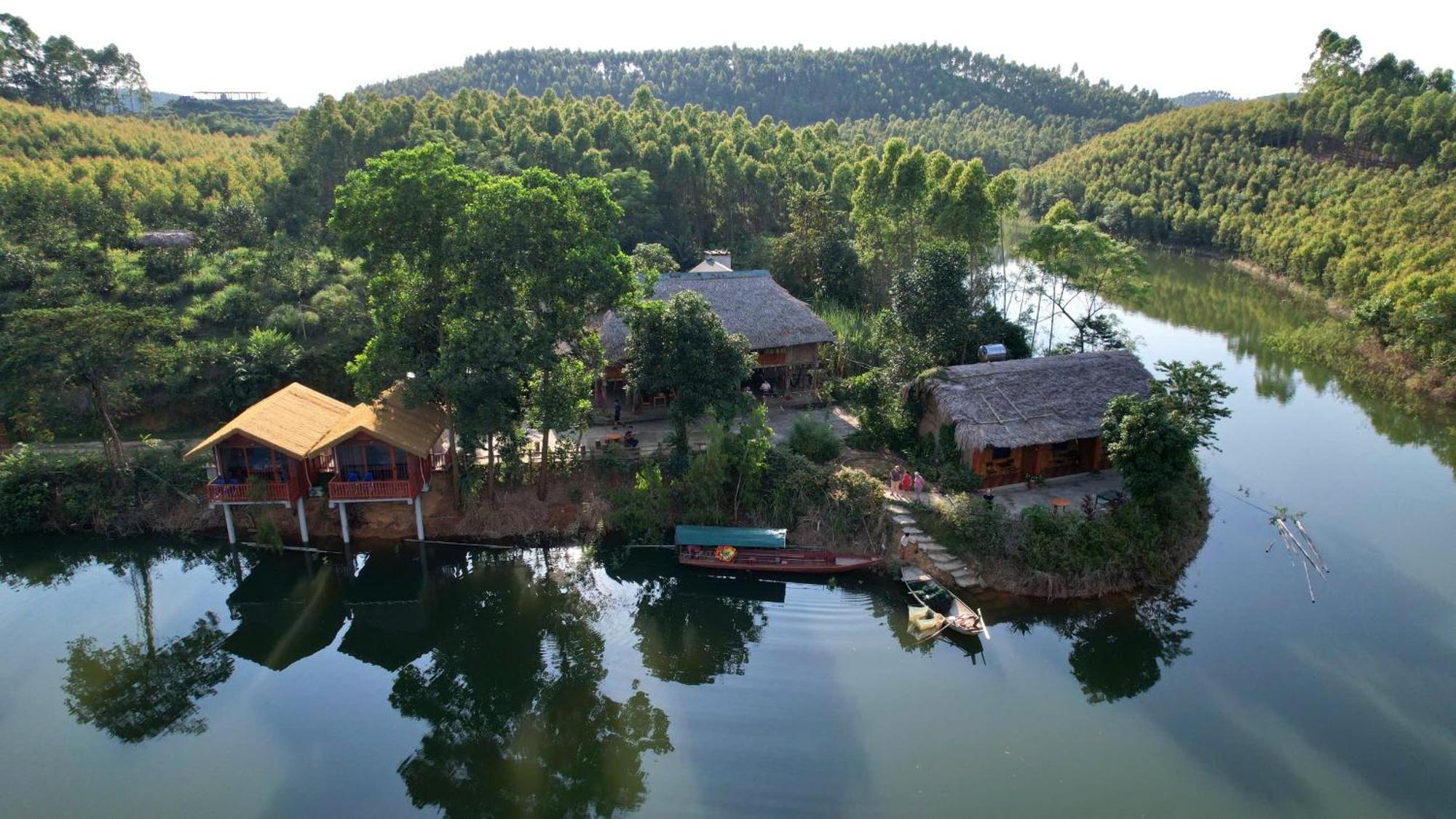 Giangtien Homestay-Vulinh Farmstay-Bungalow Yen Binh Экстерьер фото